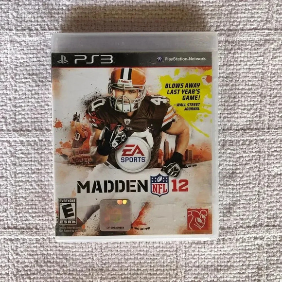 Madden NFL 12 PS3 PlayStation 3 Complete CIB EA Sports E for Everyone - Picture 1 of 4